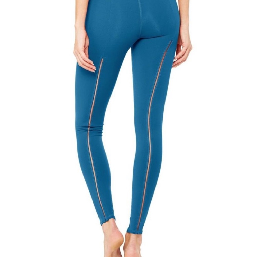 ALO high waist dash legging legion blue size small